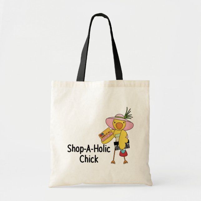 Bolso De Tela Polluelo de la Tienda-UNo-Holic (Frente)