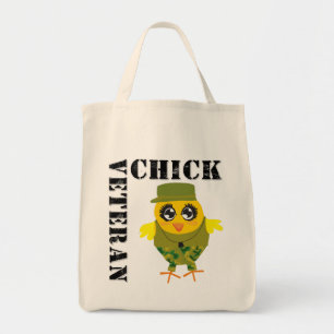 Bolso De Tela Polluelo de los militares del veterano