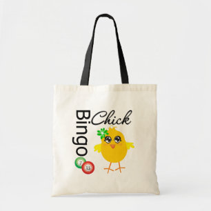 Bolso De Tela Polluelo del bingo