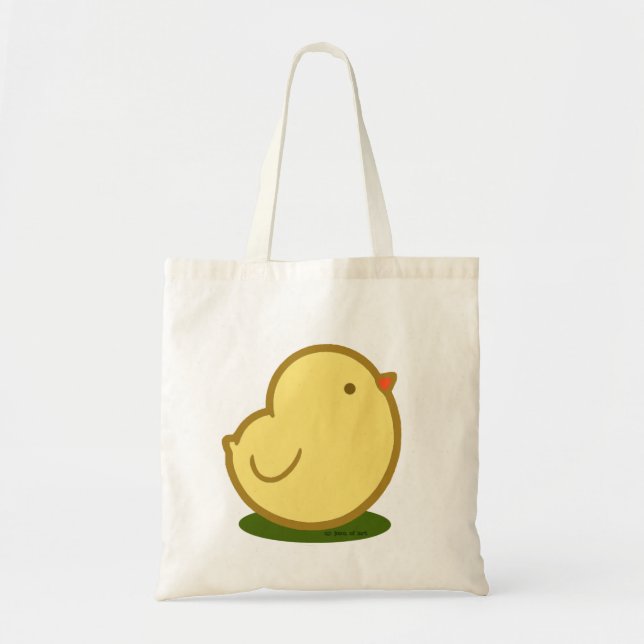 Bolso De Tela Polluelo lindo (Frente)