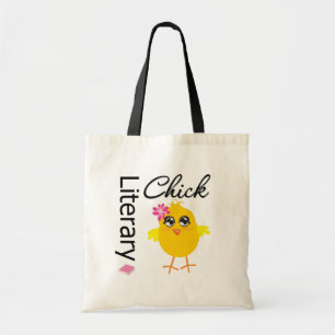Bolso De Tela Polluelo literario