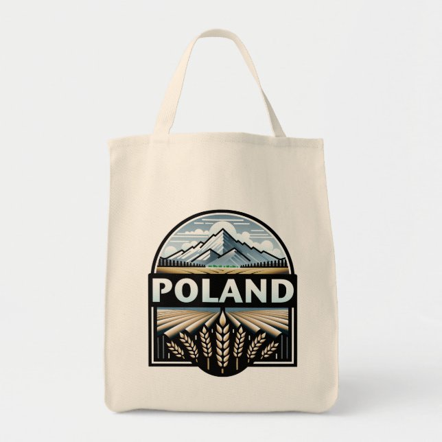 Bolso De Tela Polonia (Frente)