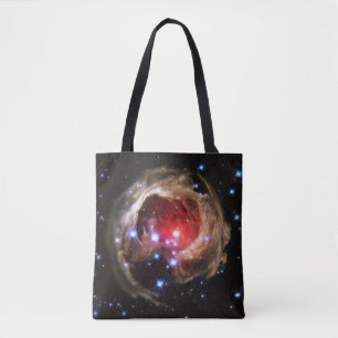 Bolso De Tela Polvo de estrella supergigante rojo Ruby