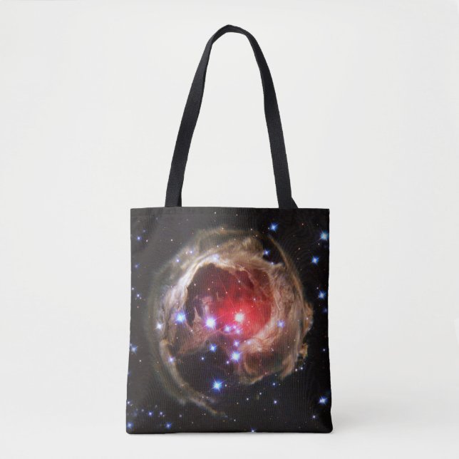 Bolso De Tela Polvo de estrella supergigante rojo Ruby (Anverso)