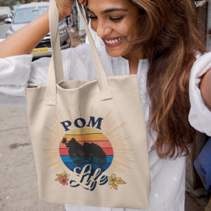 Bolso De Tela Pom Life Pomeranian Dog-Lover