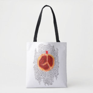 Bolso De Tela Pomegranate Tote Bag