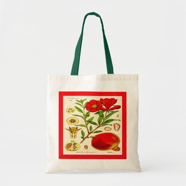 Bolso De Tela Pomegranato (Frente)
