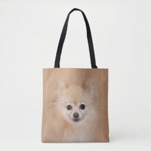 Bolso De Tela Pomeranian hace frente