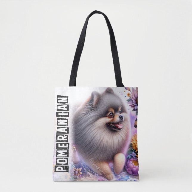 Bolso De Tela Pomerano (Anverso)