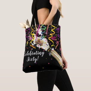 Bolso De Tela Pon El Cork Y Celebra