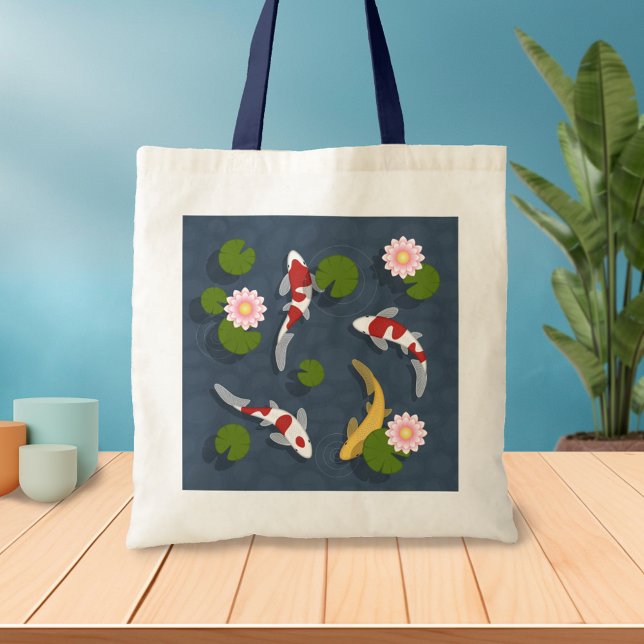 Bolso De Tela Pond Koi Fish (Subido por el creador)