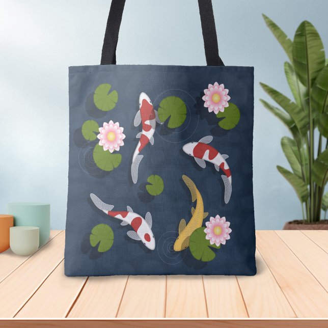Bolso De Tela Pond Koi Fish (Subido por el creador)