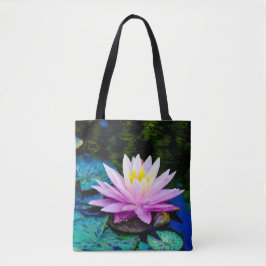 Bolso De Tela Pond Waterlily Tote Bag