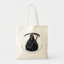 Bolso De Tela Pongo la Diversión en el Funeral
