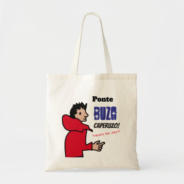 Bolso De Tela Ponte buzo caperuzo (Frente)