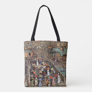 Bolso De Tela Ponte Della Paglia, Venecia de Maurice Prendergast