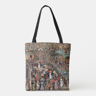 Bolso De Tela Ponte Della Paglia, Venecia de Maurice Prendergast