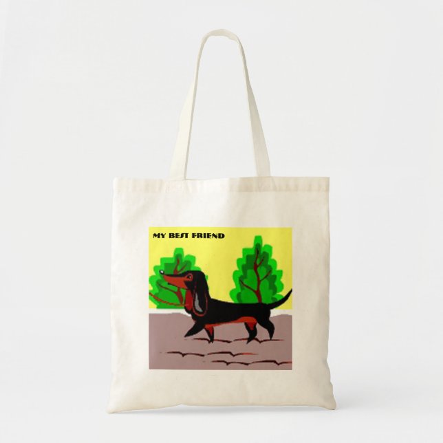 Bolso De Tela Pooch (Frente)