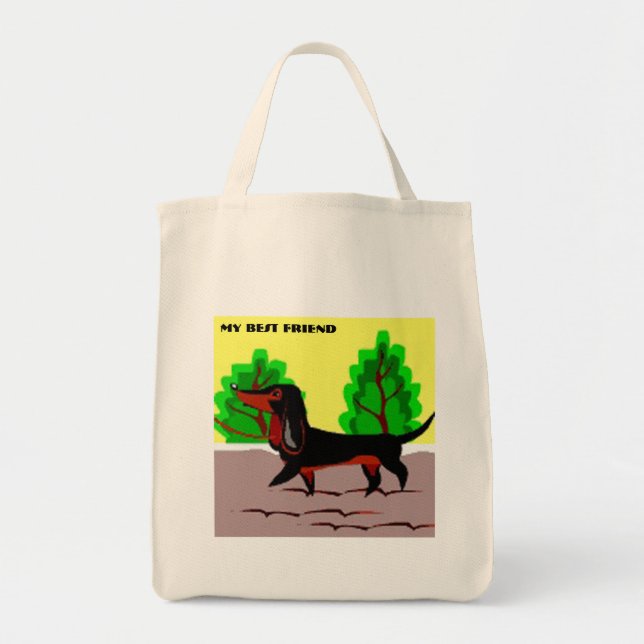 Bolso De Tela Pooch (Frente)