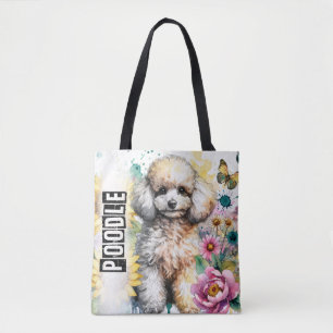 Bolso De Tela Poodle
