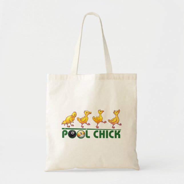 Bolso De Tela Pool Chick (Frente)