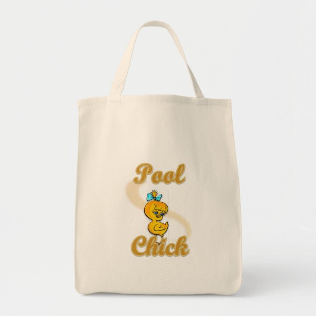 Bolso De Tela Pool Chick (Frente)