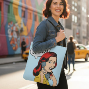 Bolso De Tela Pop Art Extravaganza Tote Bag