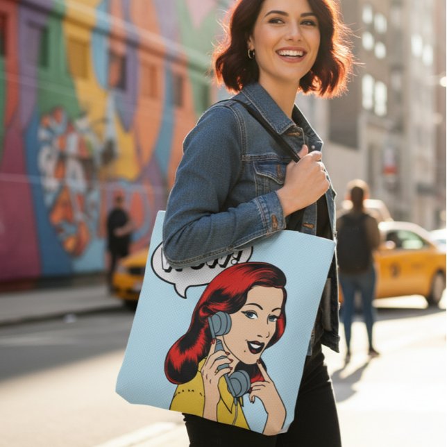 Bolso De Tela Pop Art Extravaganza Tote Bag (Subido por el creador)
