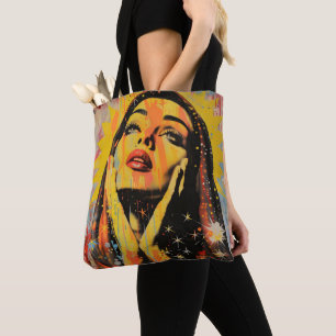 Bolso De Tela Pop Art Holy Mary