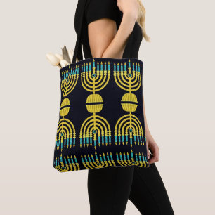 Bolso De Tela Pop Art Menorah