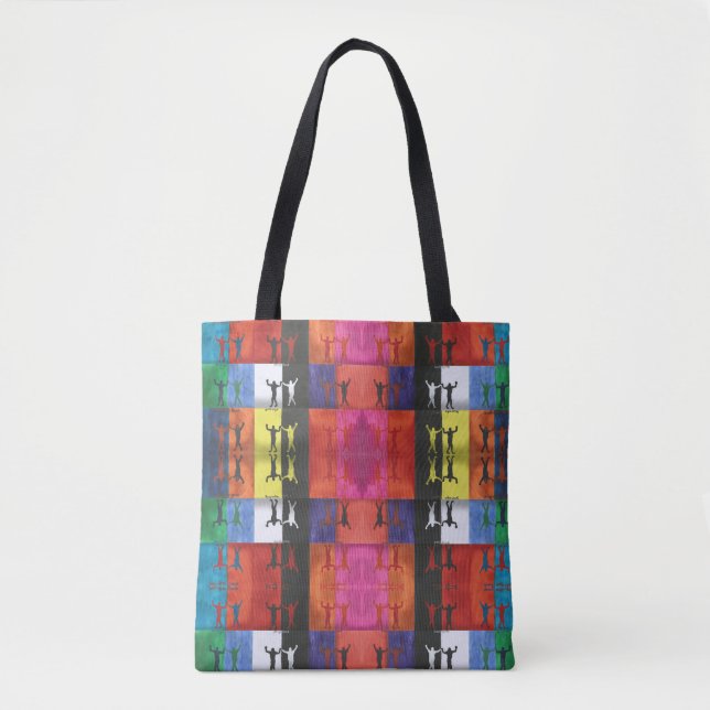 Bolso De Tela Pop art no.1 by Yeshaya Dank - unity & harmony (Anverso)