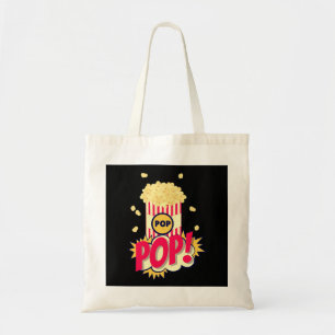 Bolso De Tela Popcorn Vintage Retro Funny