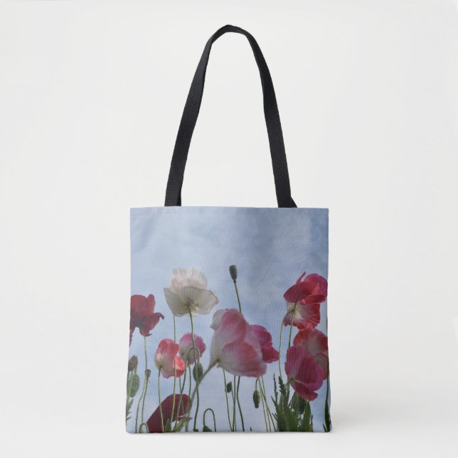 Bolso De Tela Poppies (Anverso)