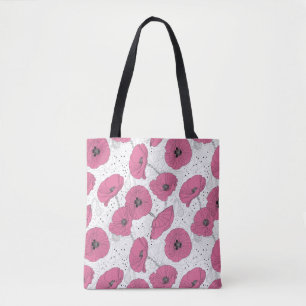 Bolso De Tela Poppies