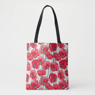 Bolso De Tela Poppies