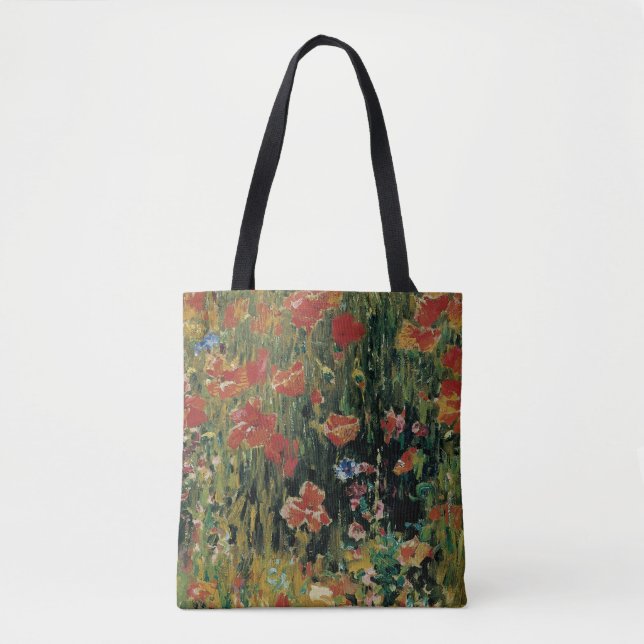Bolso De Tela Poppies (Anverso)