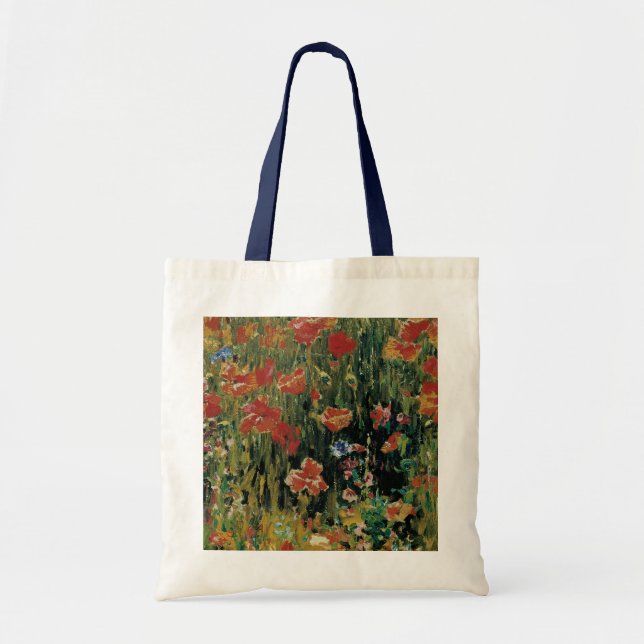 Bolso De Tela Poppies (Frente)