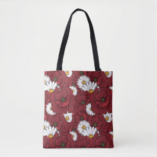 Bolso De Tela Poppies