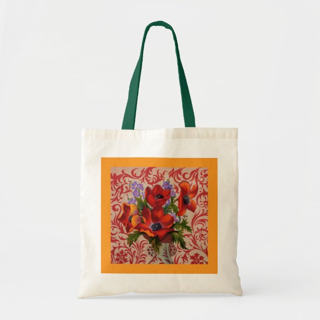 Bolso De Tela Poppies Tote Bag (Frente)