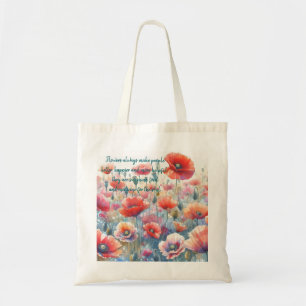 Bolso De Tela Poppies y presupuesto de Islandia