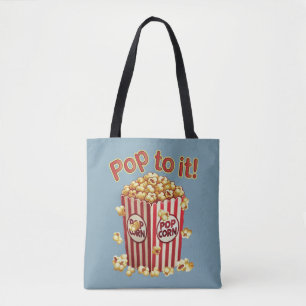 Bolso De Tela Poppin' con Style - "¡Pídele!"