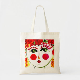 Bolso De Tela Poppy ~ Chica Gypsy Garden ~ Tote