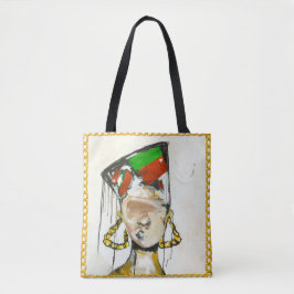 Bolso De Tela Por el camino chica