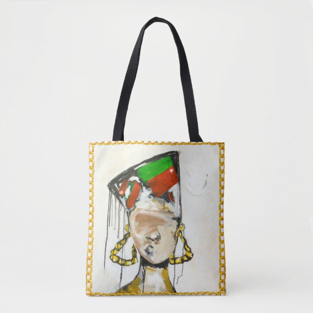 Bolso De Tela Por el camino chica (Anverso)