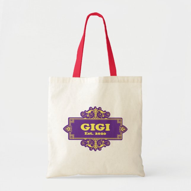 Bolso De Tela Por Ese Especial "GiGi 2020" (Frente)