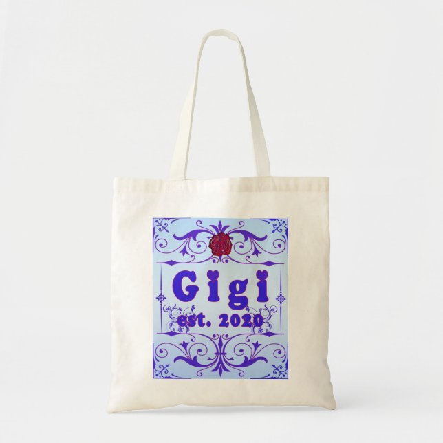 Bolso De Tela Por Ese Especial "GiGi 2020" (Frente)