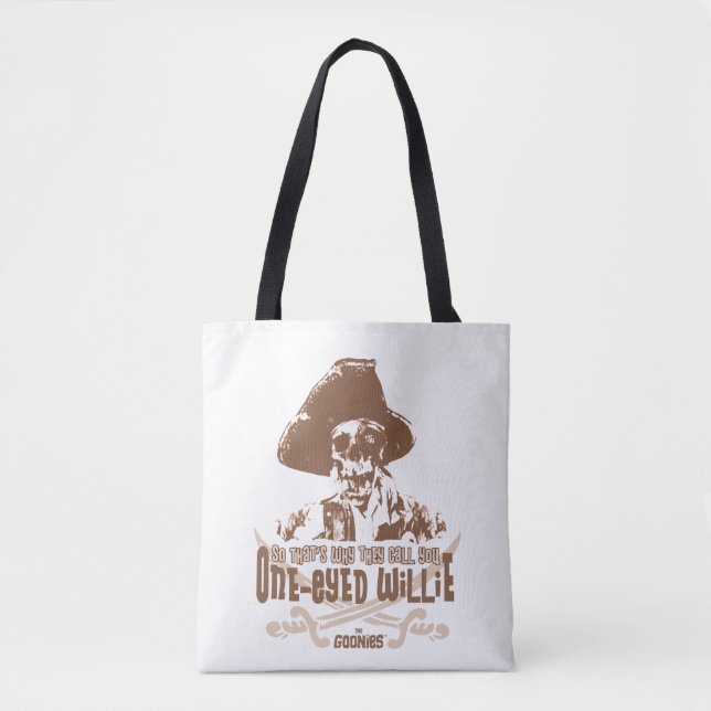Bolso De Tela "Por eso te llaman Willie tuerto" (Anverso)