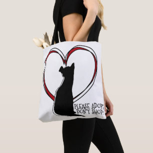 Bolso De Tela ¡Por favor, adopta, no compres!   MASCOTAS   Adopt