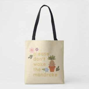 Bolso De Tela Por favor, no despierte el manjar
