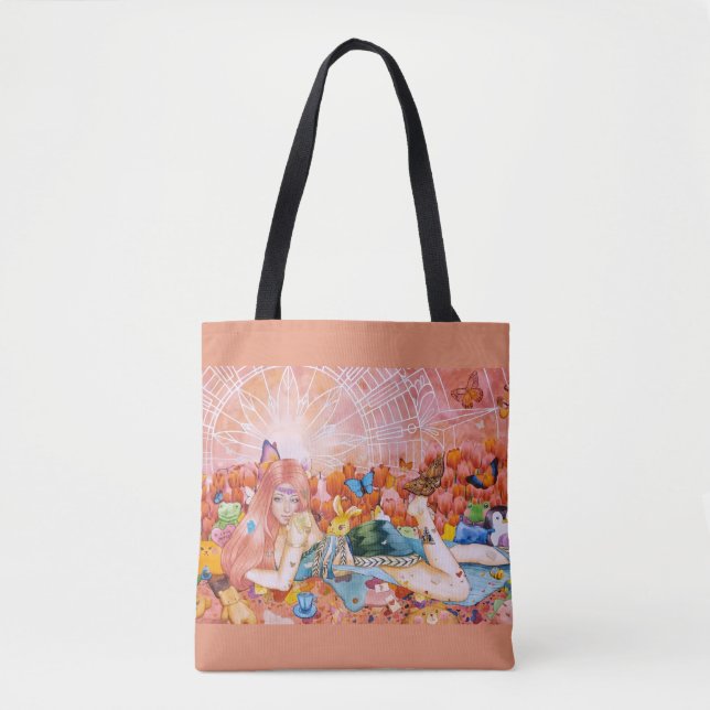 Bolso De Tela Por la tarde (Anverso)